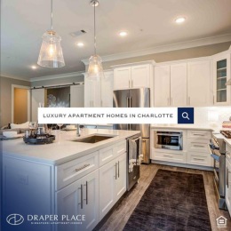 Well-lit kitchen with ample counter space Well-lit kitchen with ample counter space